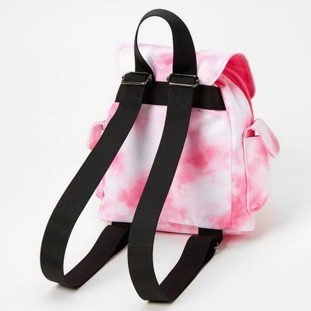Claire's Pink Tie Dyed Mini Backpack Purse! NWT'S! 🩷🤍
